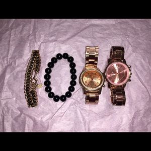 Two Watches/ Two brackets